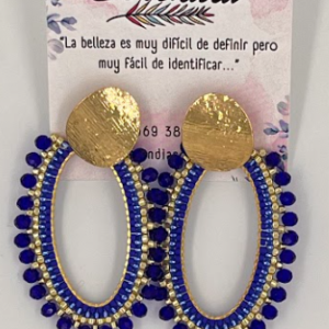 Aros mostacilla calibrada grande