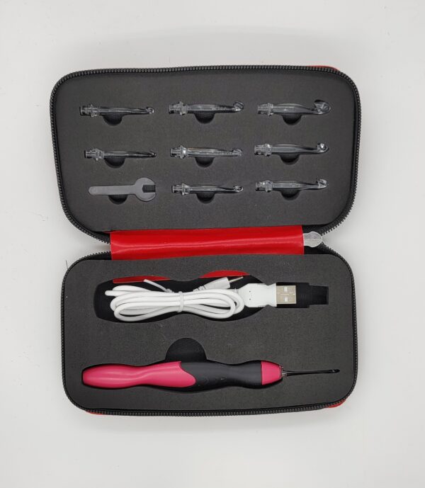 Set crochet con luz