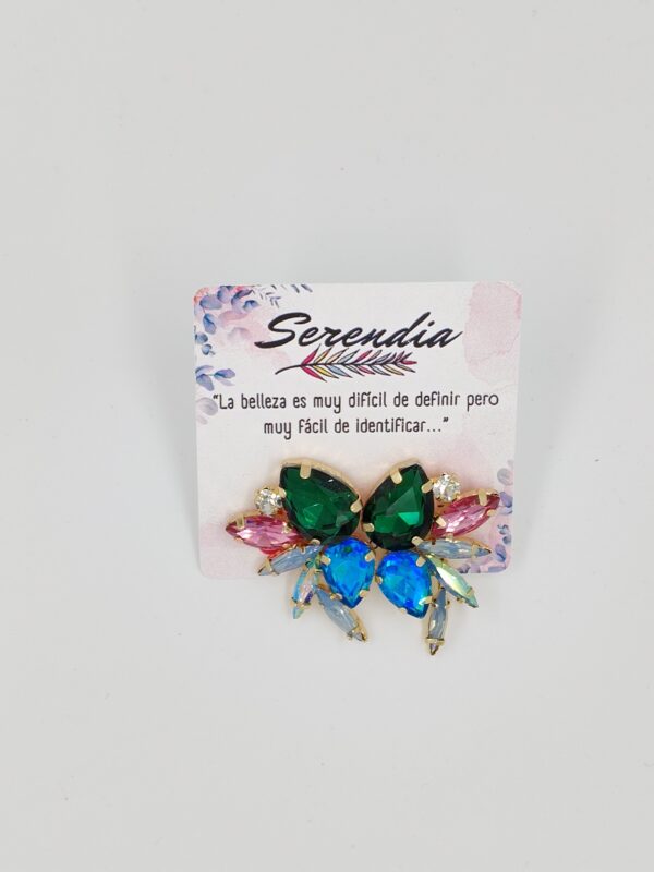 Aros con brillos