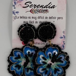 Aros bordados a mano