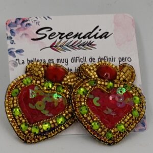 Aros bordados a mano